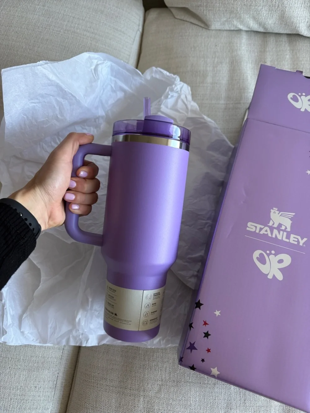 Stanley X Olivia Rodrigo 40oz Quencher H2.0 Tumbler - Picture 2 of 4